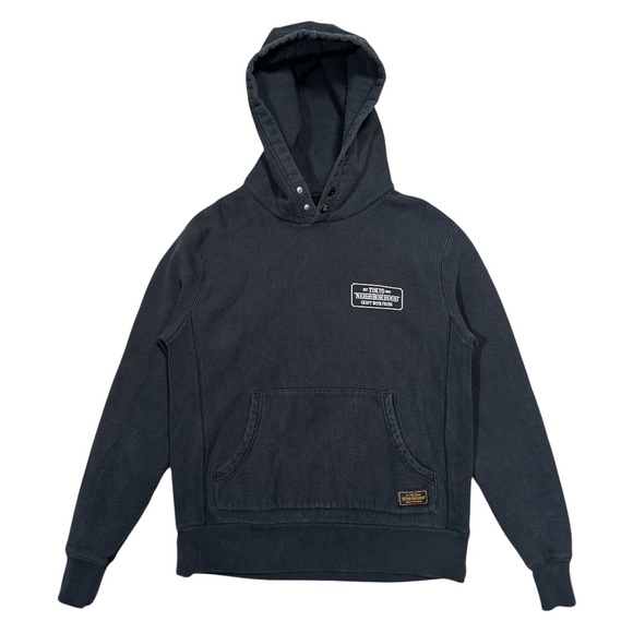 Neighborhood Reverse Weave Mess With The Best Die Like The Rest Hoodie Mens L - Picture 2 of 13